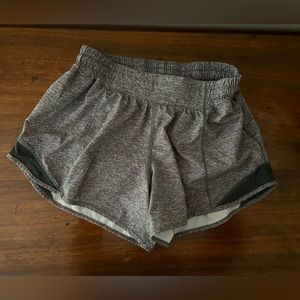 Lululemon Hotty Hot Shorts, 4” inseam, size 6